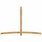 Ekena Millwork Bellingham Rough Sawn Timber Gable Bracket, Western Red Cedar, 108"W x 72"H x 2"D x 4"F, 16/12 Pitch GBW108X72X0204BEL00RWR - alternate 1